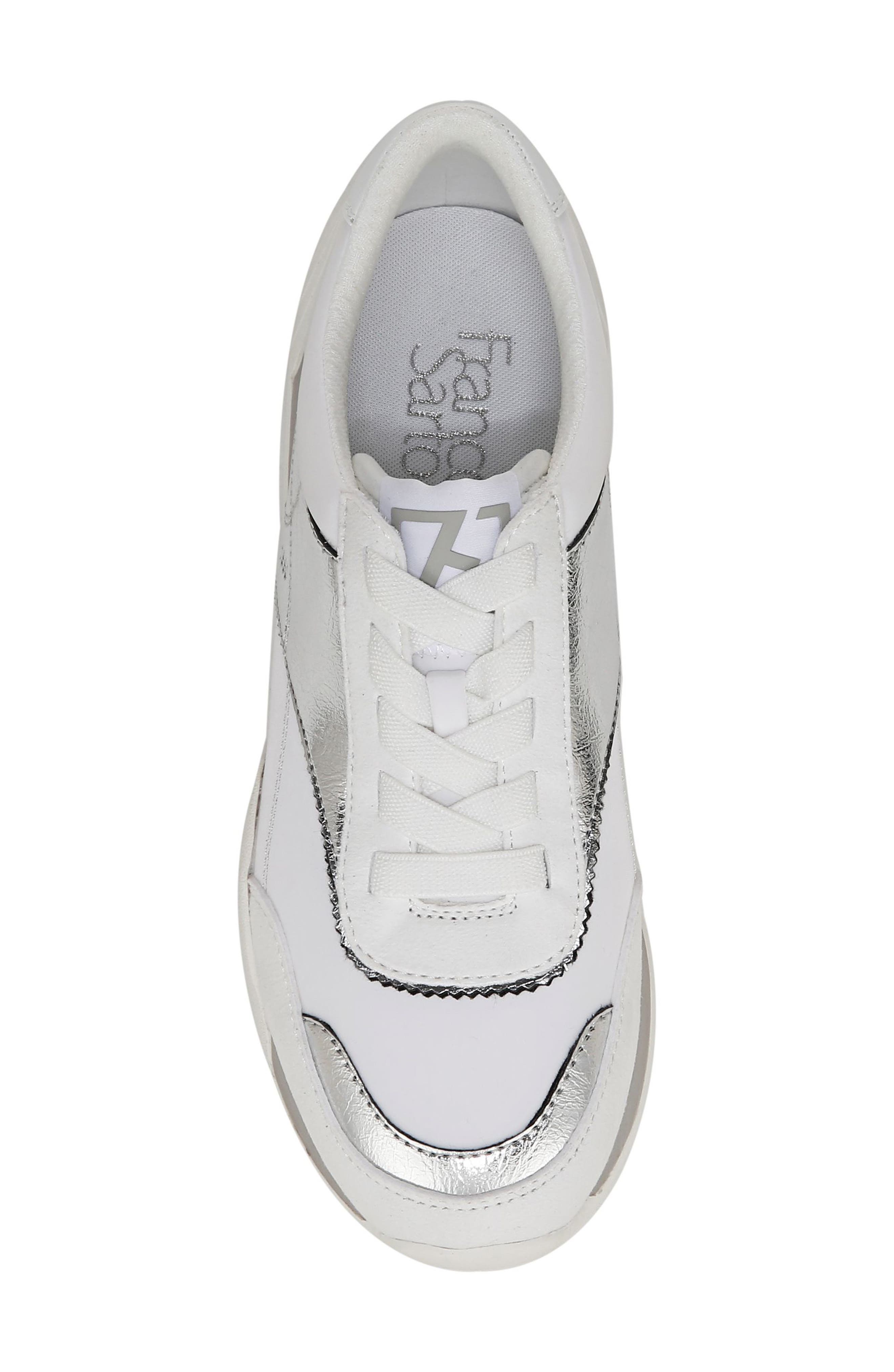 Franco Sarto Brescia Sneaker, Alternate, color, Silver
