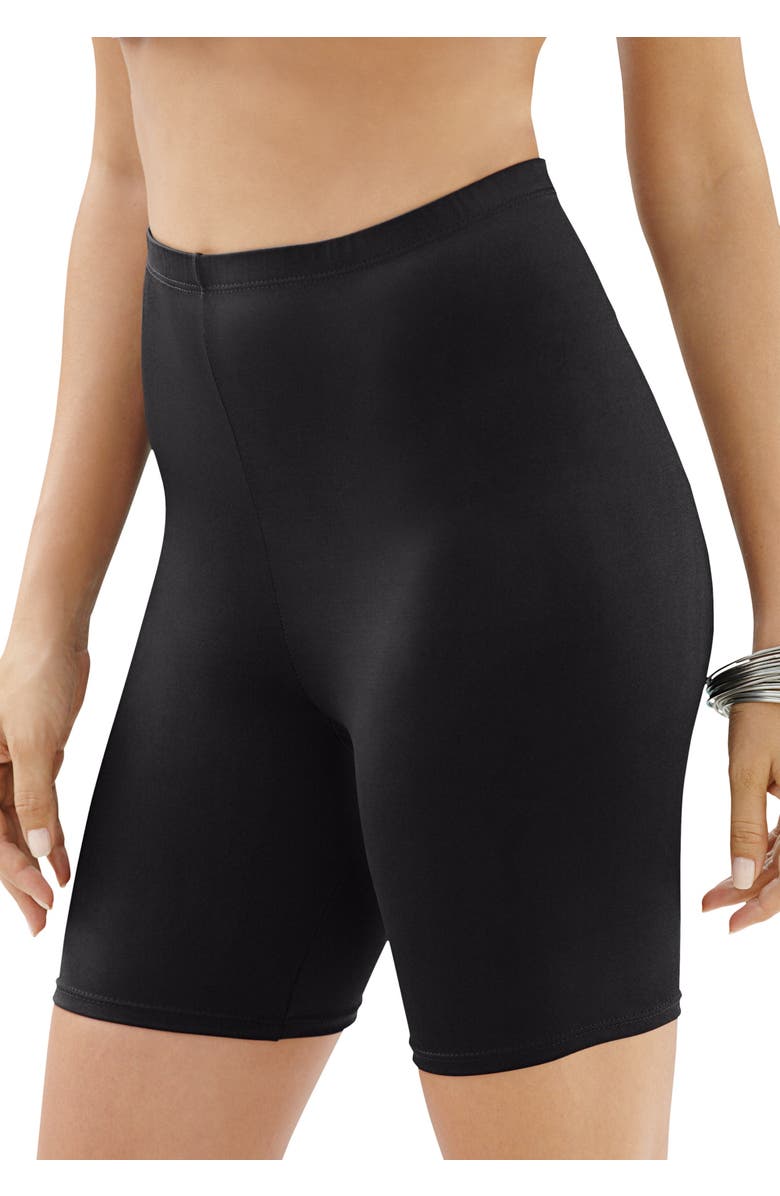 Swim 365 High-Waist Swim Bike Short, Main, color, Black
