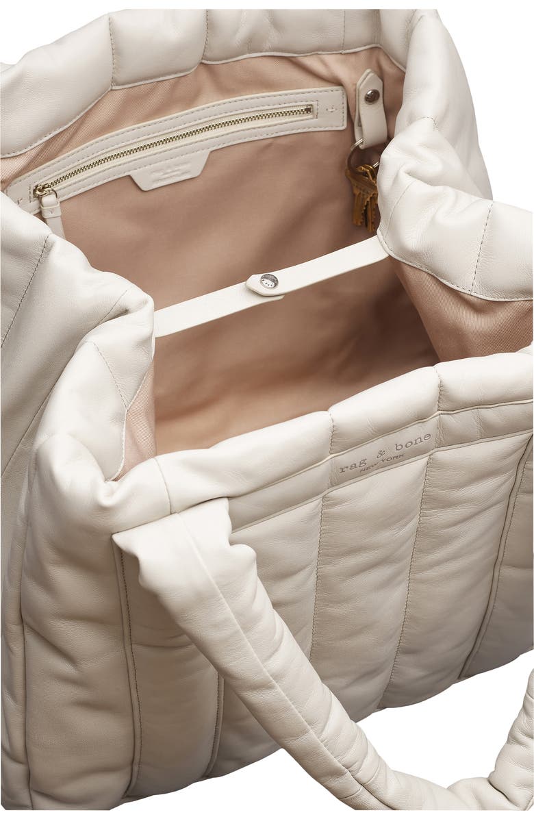 rag & bone Cloud Tote Bag, Alternate, color, Cream