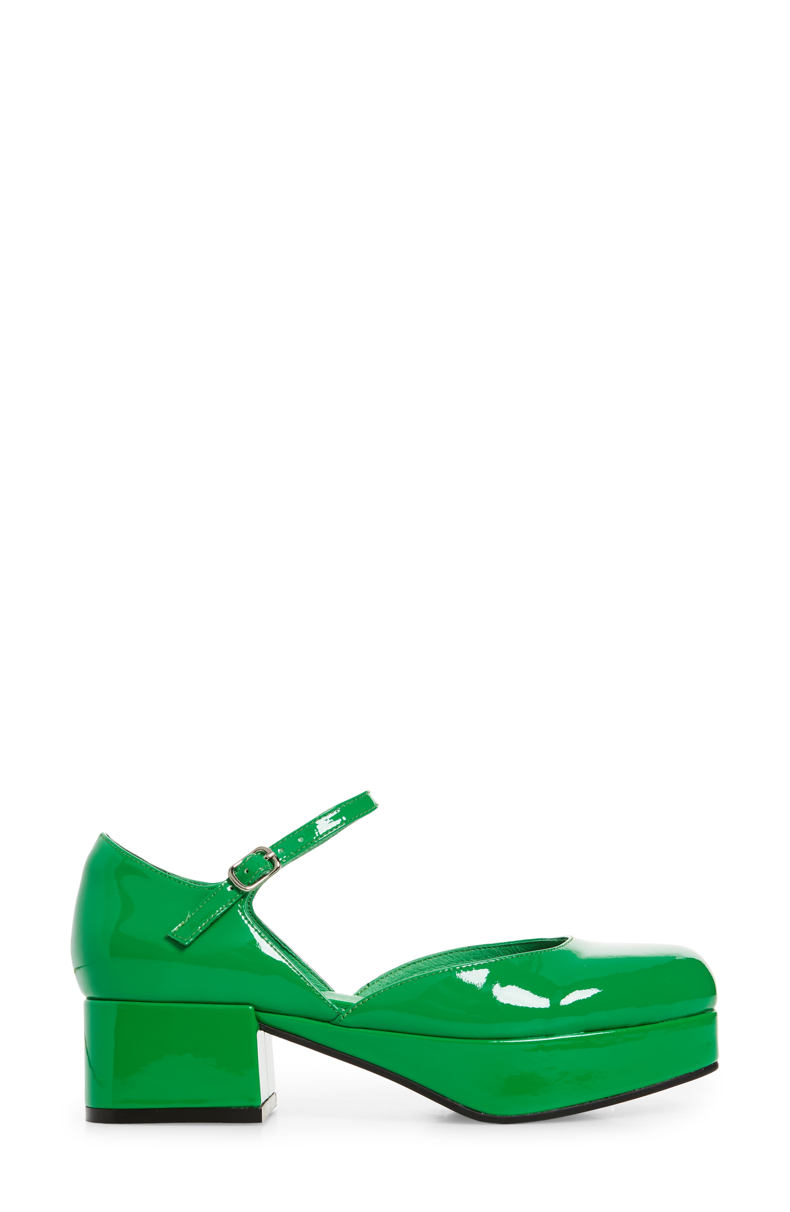 Ecolier Platform Pump, Alternate, color, GREEN PATENT