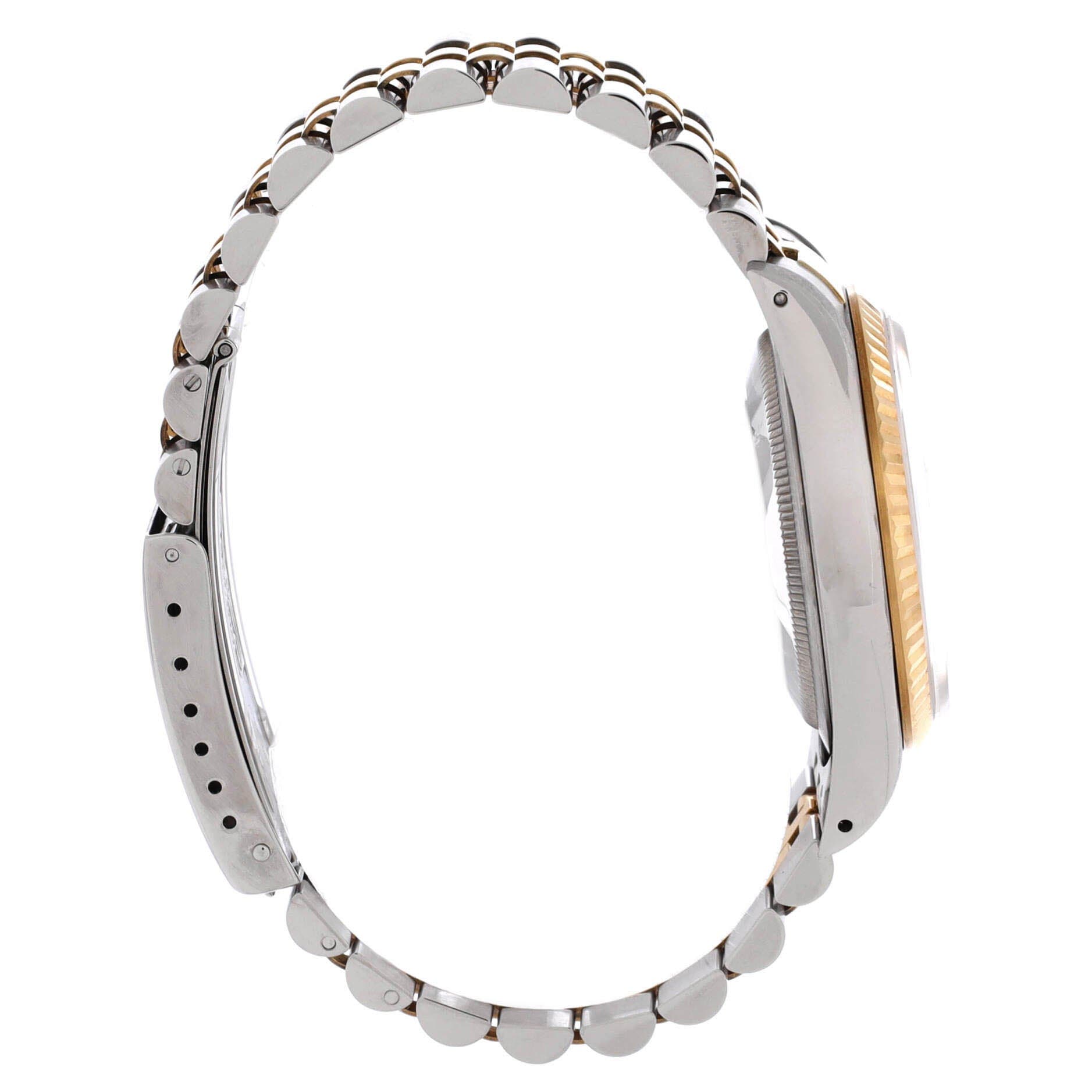 Oyster Perpetual Datejust Automatic Watch Stainless Steel and Yellow Gold 36, Alternate, color, Metallic Silver