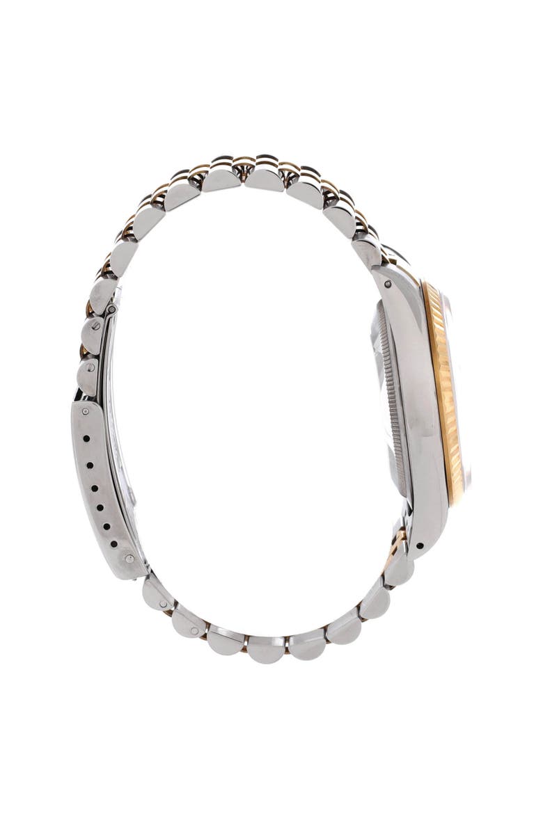 Oyster Perpetual Datejust Automatic Watch Stainless Steel and Yellow Gold 36, Alternate, color, Metallic Silver