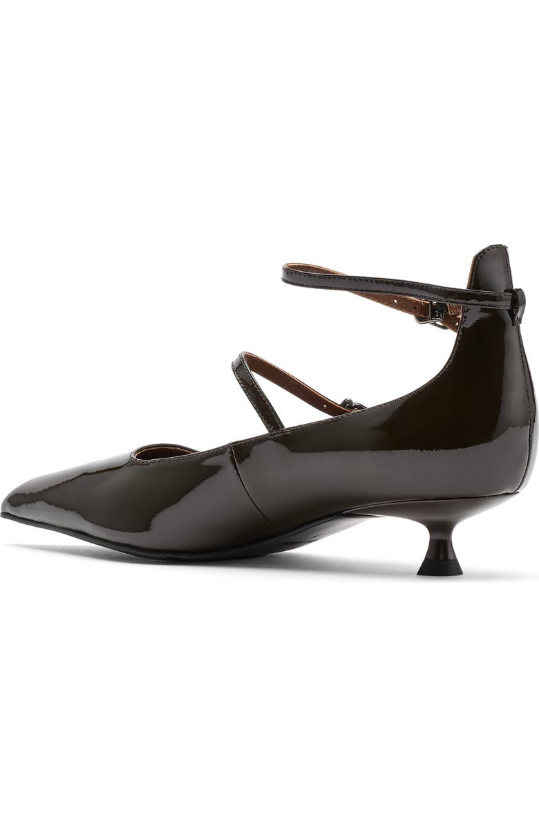 MARC NOLAN Paige Patent Leather Kitten Heels, Alternate, color, Dark Green