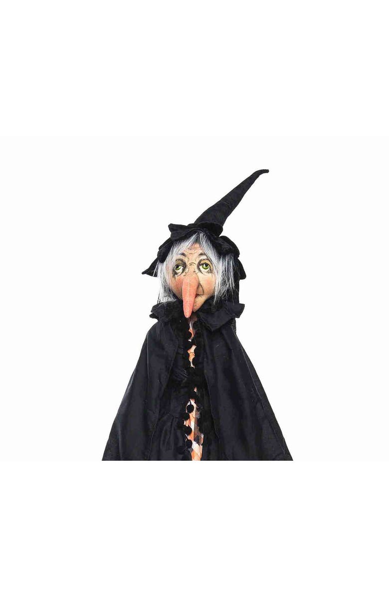 Gallerie II Zelena Sorceress Witch Halloween Art Doll Figurine, Alternate, color, Black