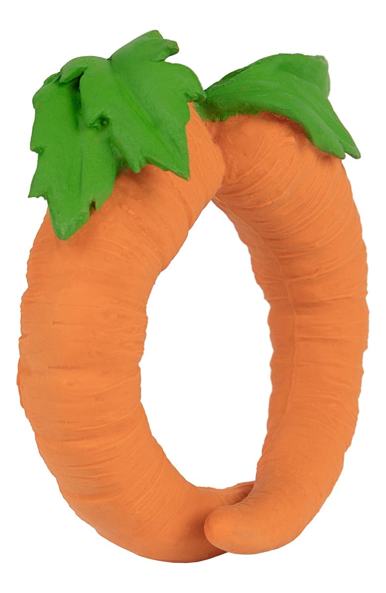 Oli&Carol Oli and Carol Cathy the Carrot Teething Toy, Alternate, color, 