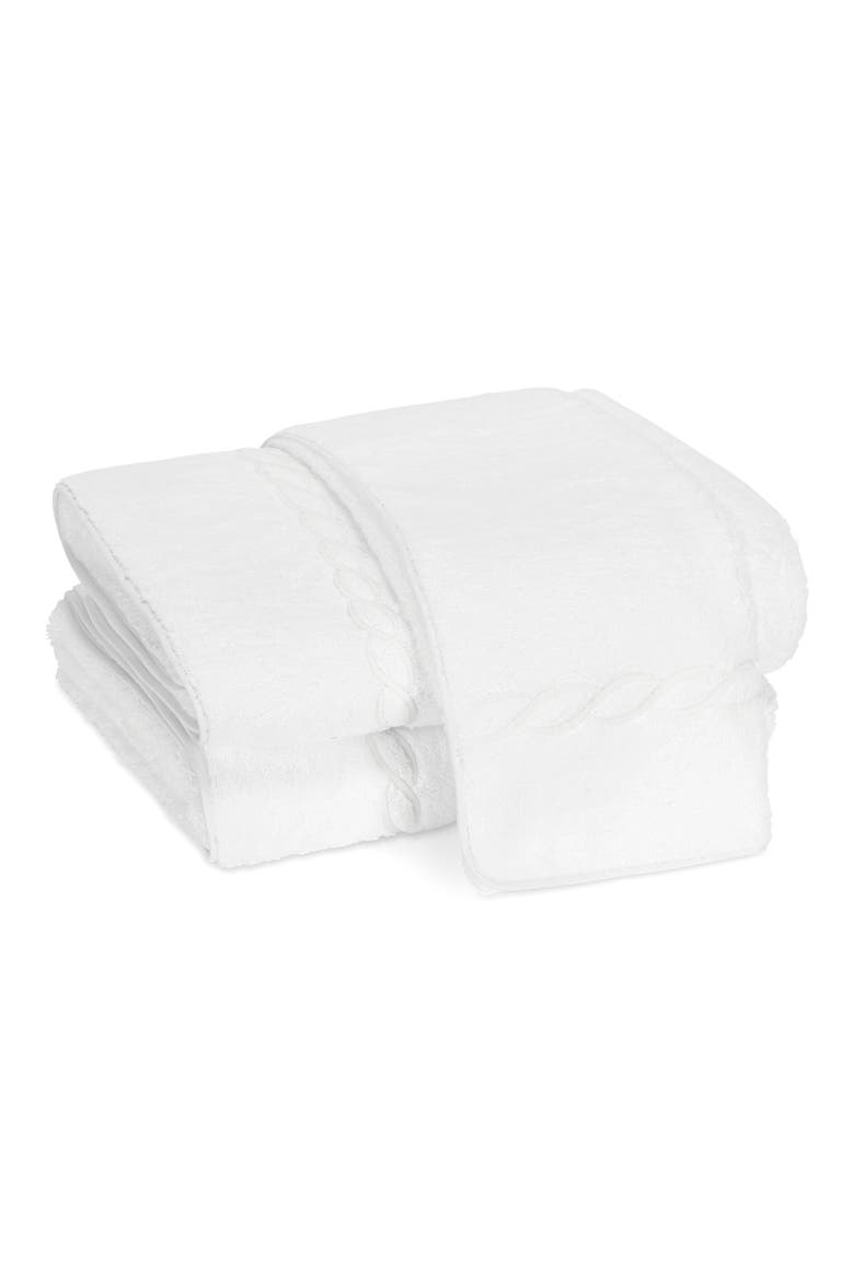 Classic Chain Wash Cloth, Main, color, WHITE