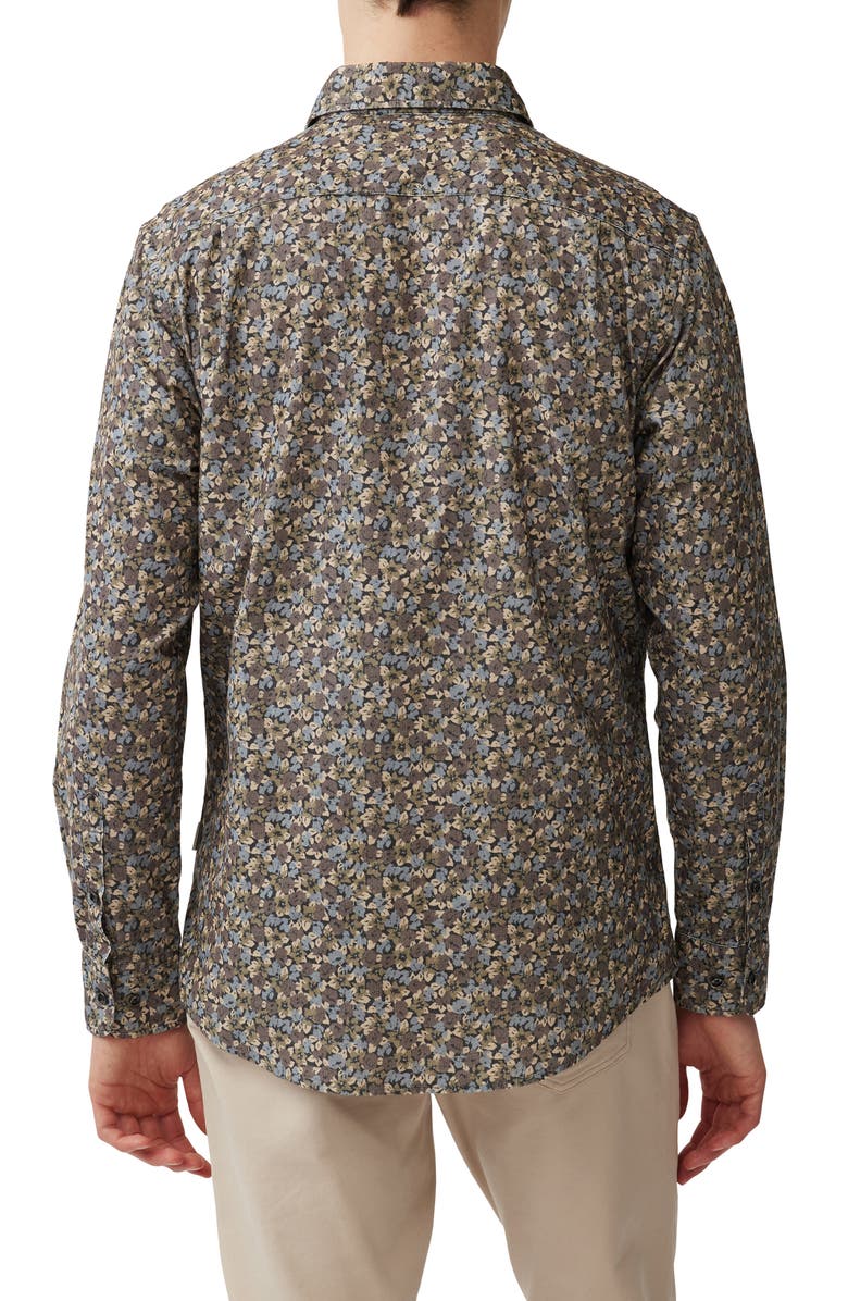 Rodd & Gunn Pakington Floral Cotton Corduroy Shirt, Alternate, color,