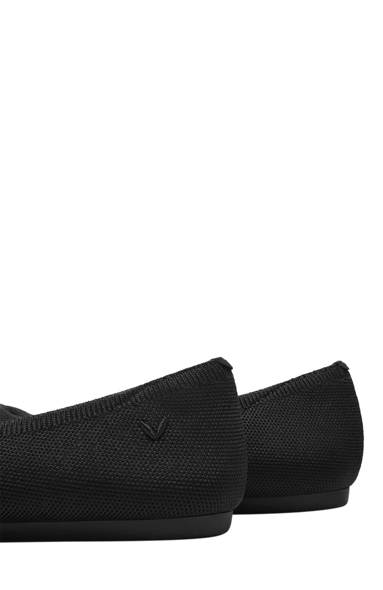 VIVAIA Pointed-Toe Bow Flats, Alternate, color, Black