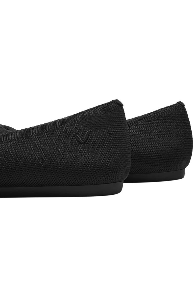 VIVAIA Pointed-Toe Bow Flats, Alternate, color, Black