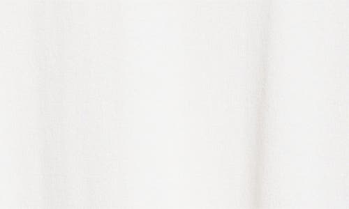 Frenckenberger Raglan Sleeve Cotton & Cashmere T-shirt In White