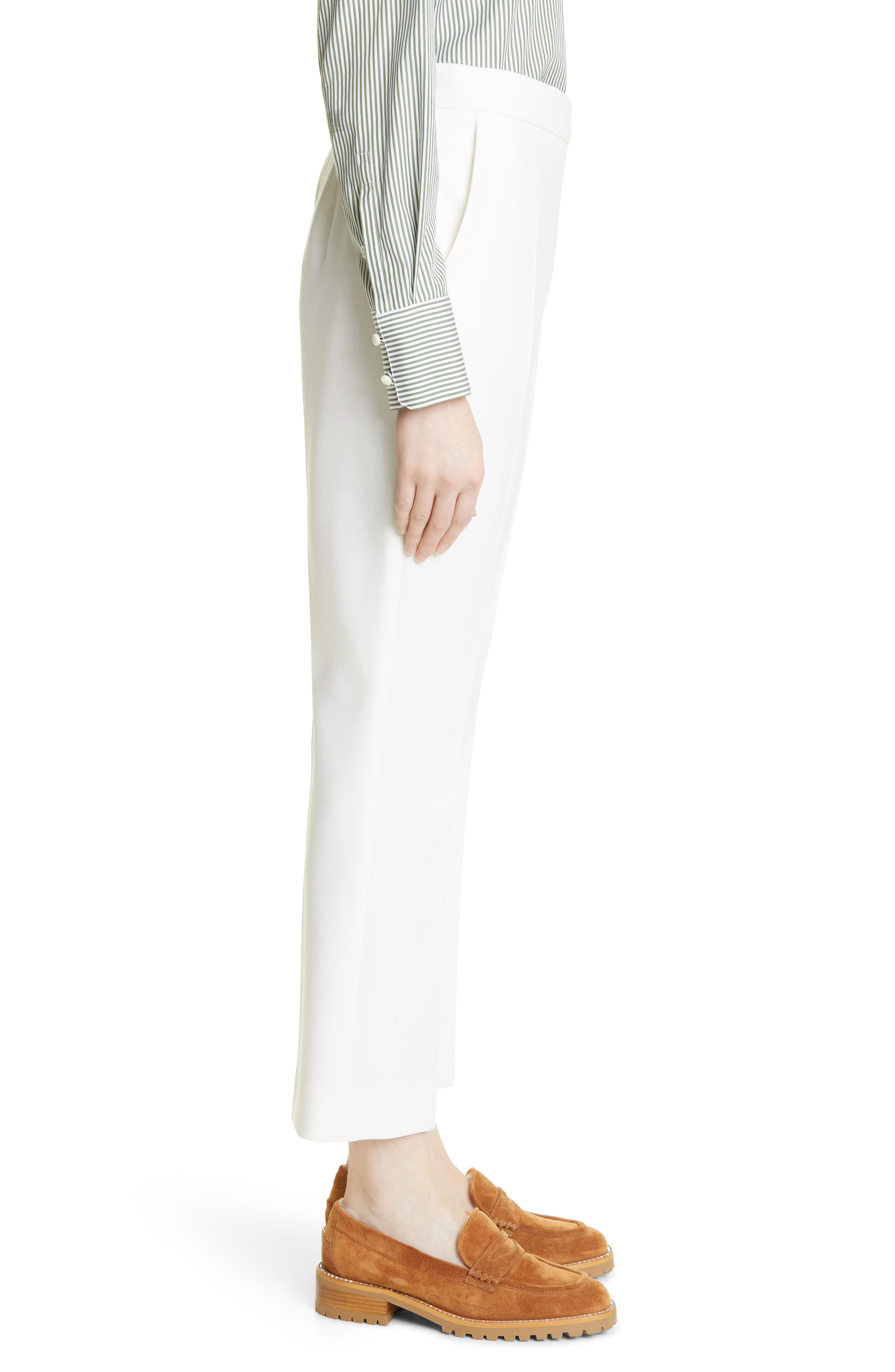 Max Mara Stretch Wool Ankle Trousers (Women) | Nordstromrack