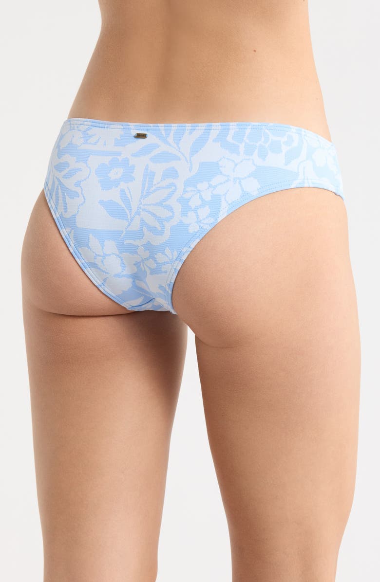 Rip Curl Pacific Coast Cheeky Bikini Bottoms, Alternate, color, Sky Blue