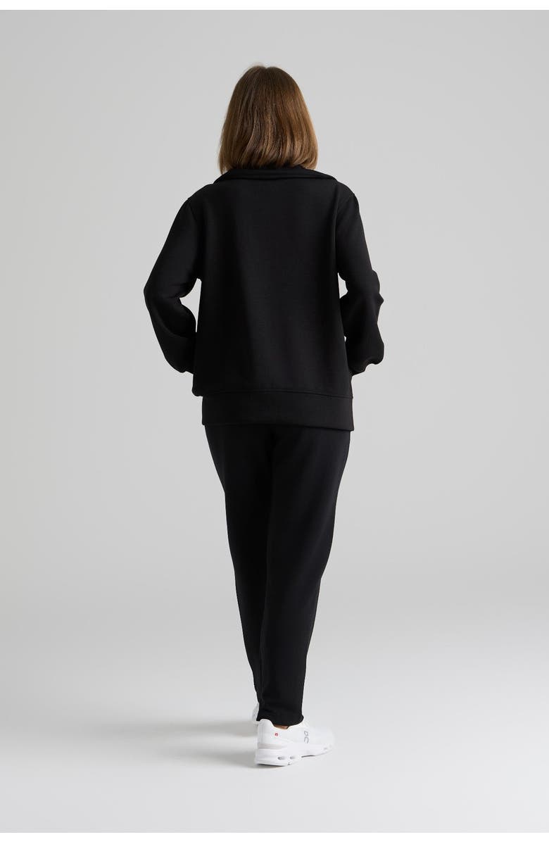 Le Fafo Raven Zip Up Jacket, Alternate, color, Black