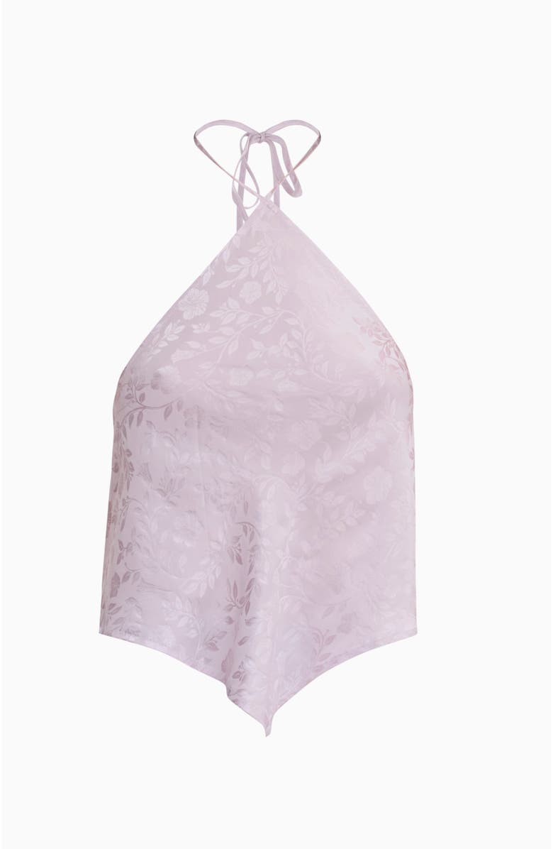 Rebecca Taylor Emery Jacquard Halter, Alternate, color, Wisteria