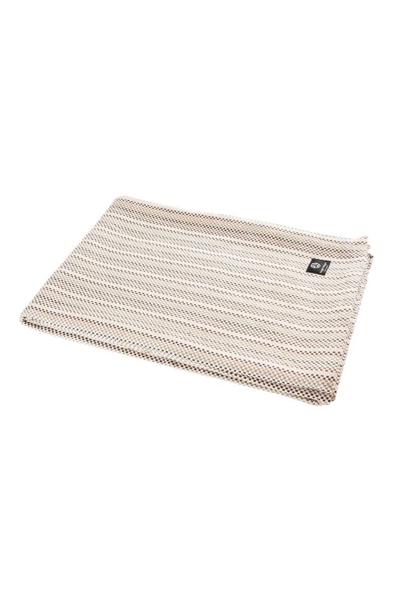 Hugger Mugger Cotton Yoga Blanket, Main, color, Multi_sand