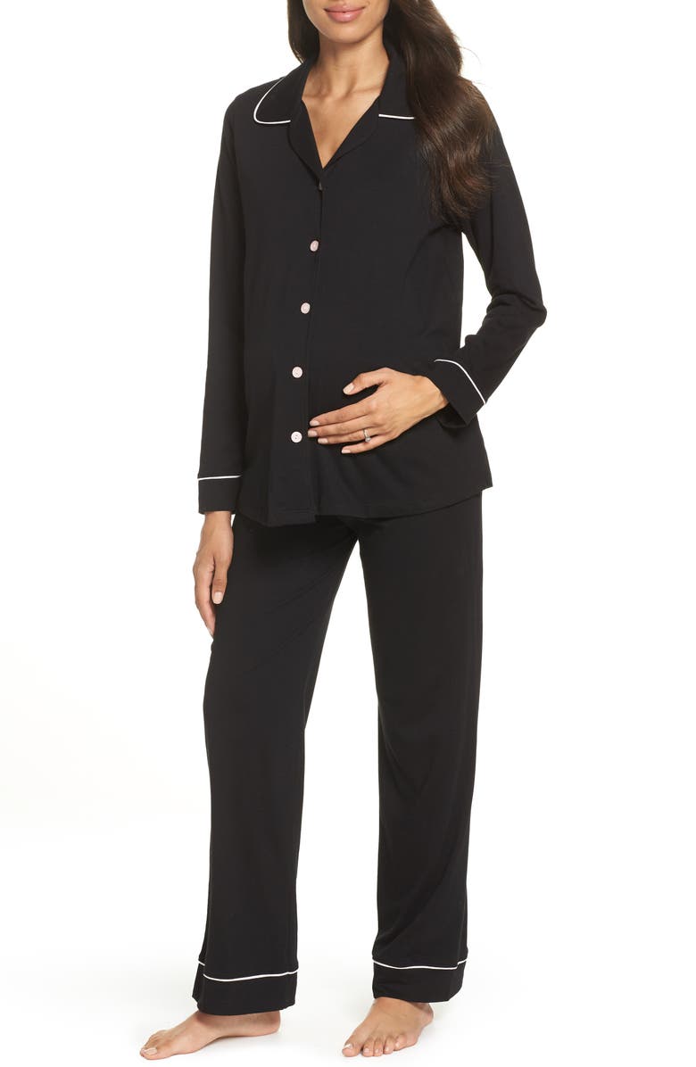 Belabumbum Classic Maternity/Nursing Pajamas, Main, color, 