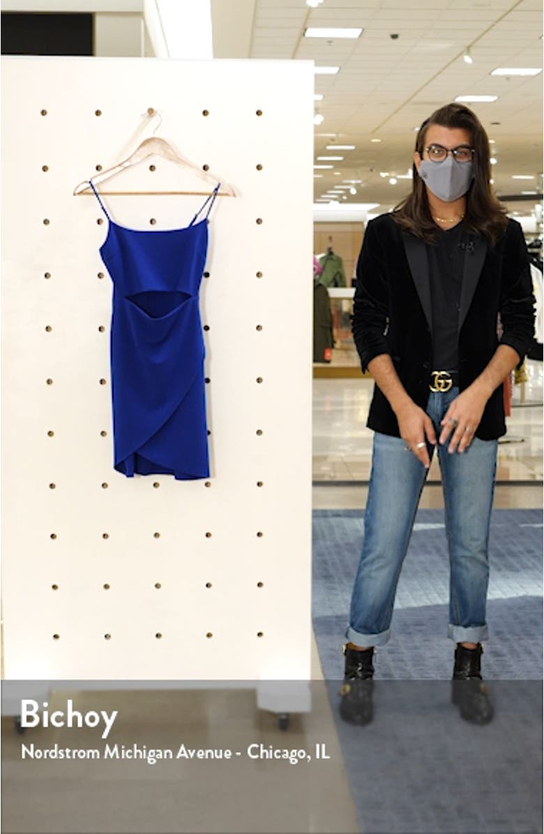 Cutout on the Town Cutout Body-Con Minidress, sales video thumbnail