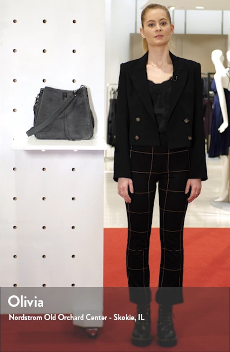 Darren Suede Shoulder Bag, sales video thumbnail