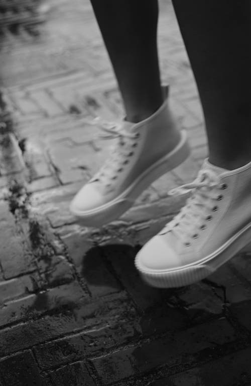 Andrea Gomez Olivia High Top Sneakers In Ivory