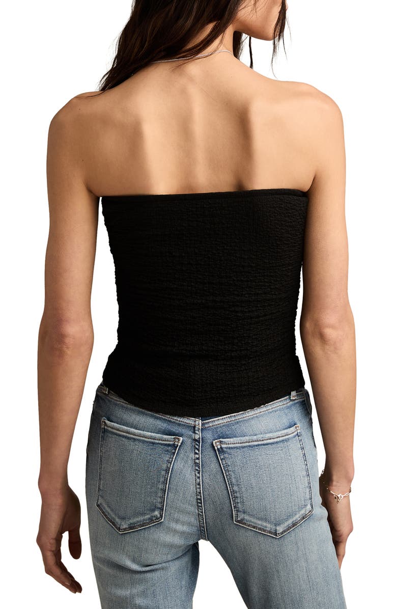 Lucky Brand Textured Tube Top, Alternate, color, 