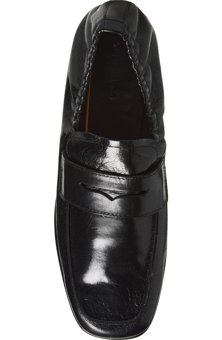 Tony Bianco Glacier Loafer Mule, Alternate, color, Black Venice