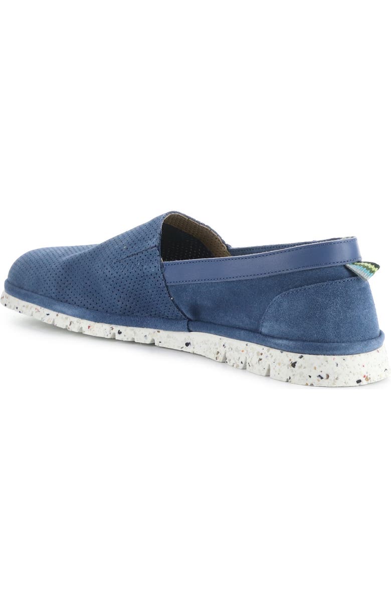 Ambitious 11162 Perforated Loafer, Alternate, color, Jeans Suede