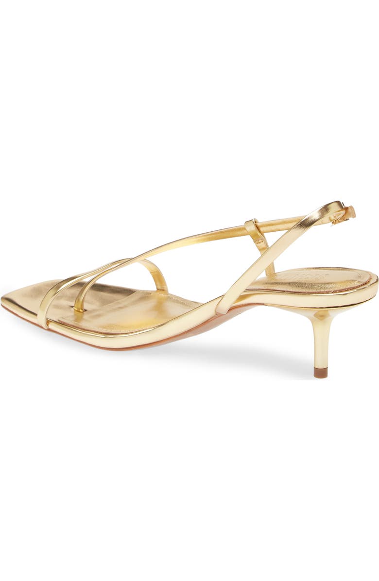 Schutz Heloise Slingback Sandal, Alternate, color, Ouro Claro Orch