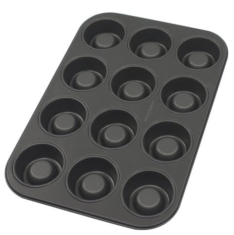 12 Cavity Nonstick Carbon Steel Shortcake Pan