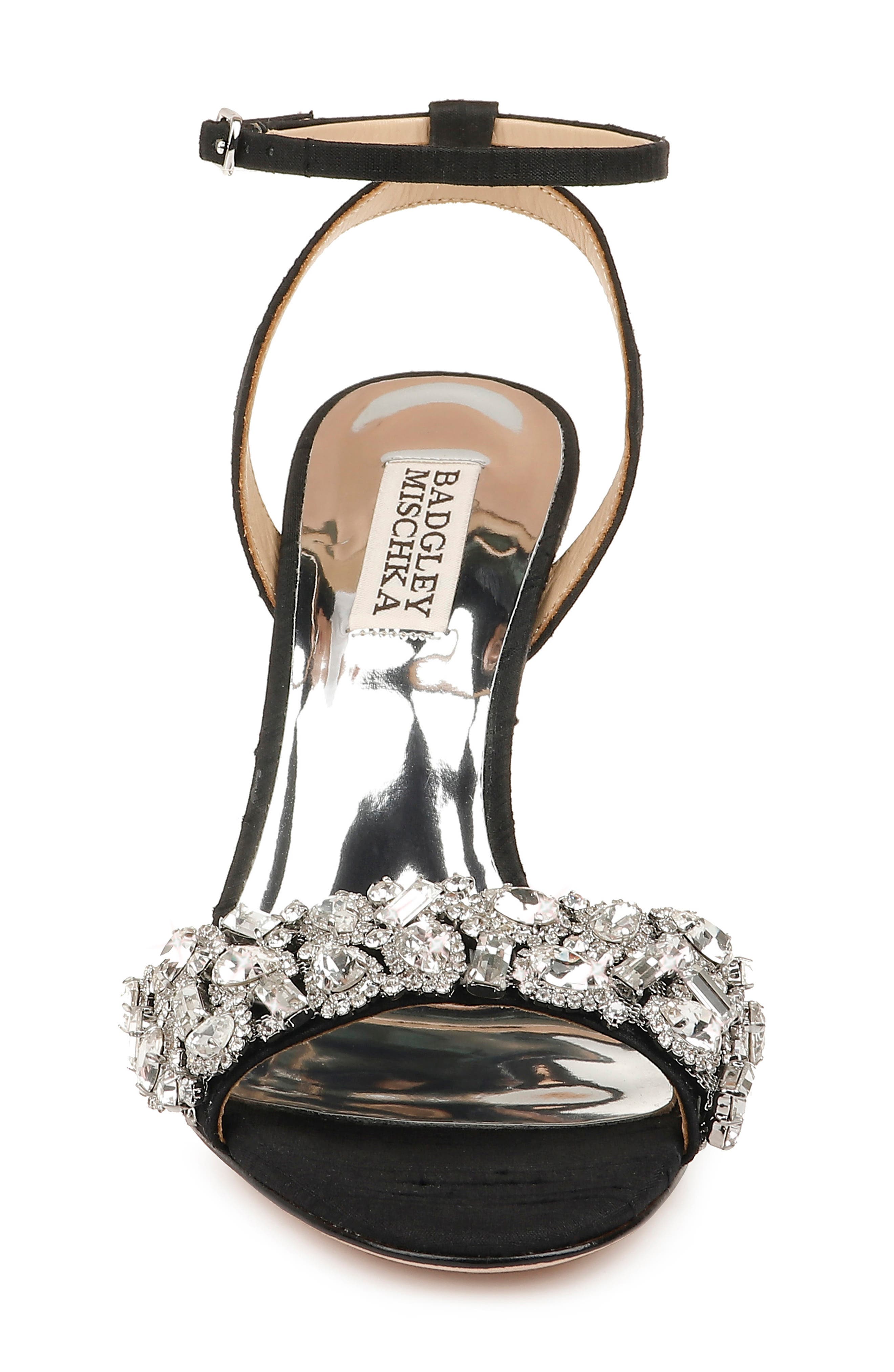 Badgley Mischka Collection Jill Ankle Strap Sandal, Alternate, color, 