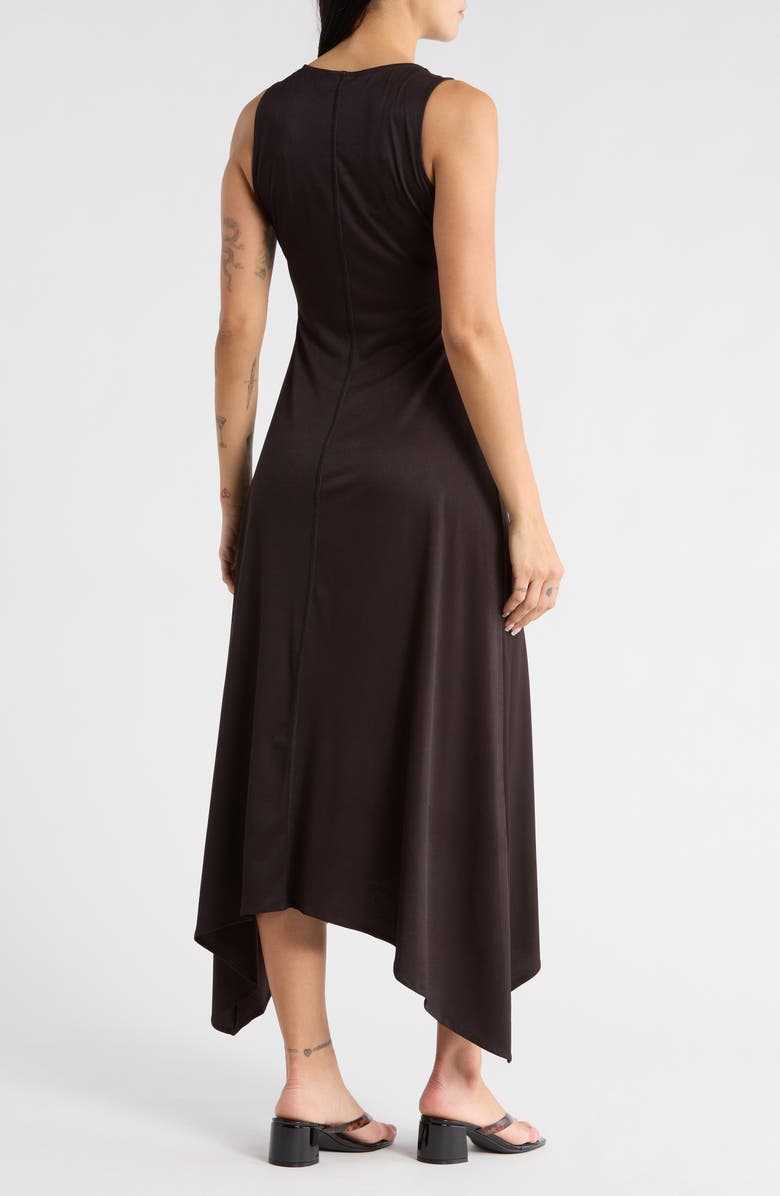 Desigual Floral Sleeveless Knit Dress, Alternate, color, Black