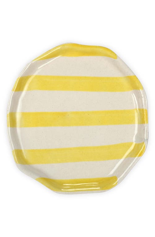 CASA AMAROSA CASA AMAROSA STRIPE PLATE