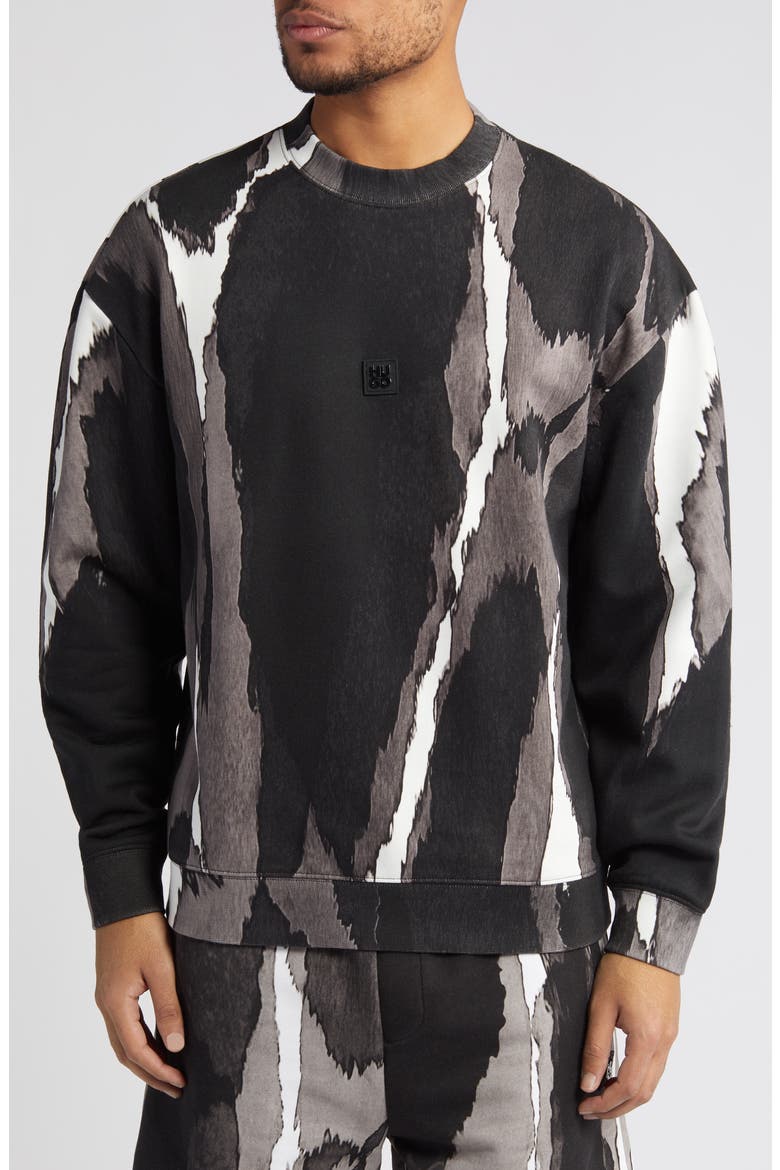 Davum French Terry Sweatshirt, Main, color, OPEN MISC