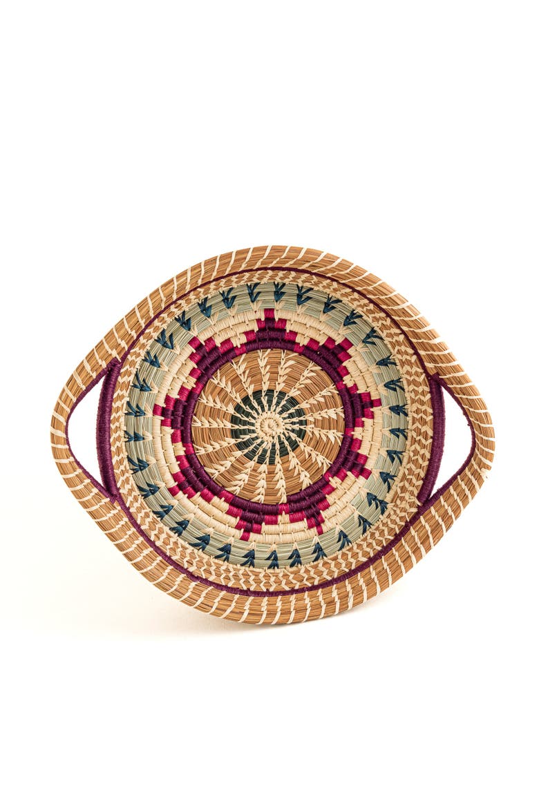 Chumil Basket, Alternate, color, Purple