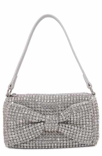 Rhinestone Bow Handheld Bag
