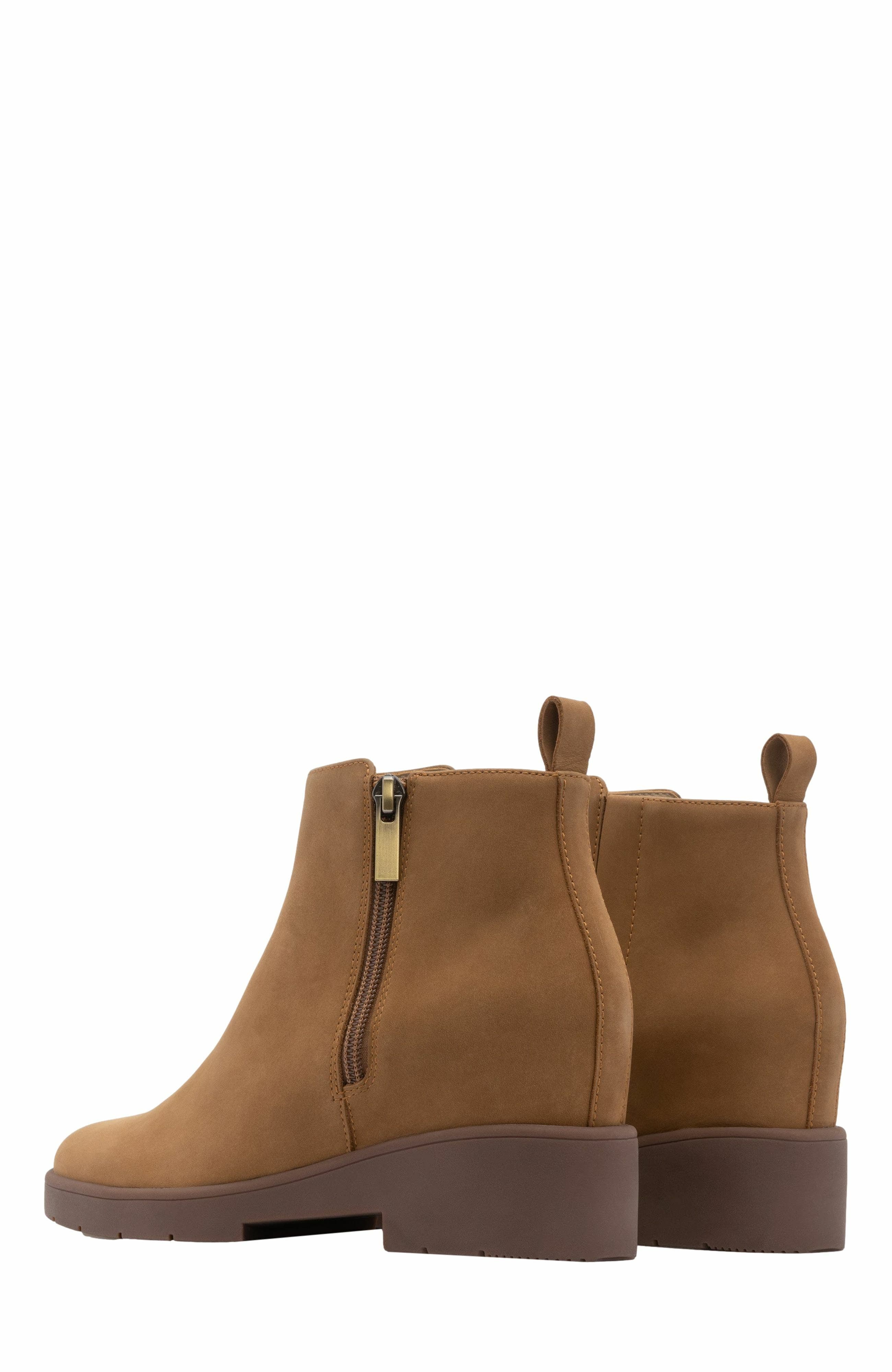 Horizon Zip Boot, Alternate, color, Tan Nubuck - Regular