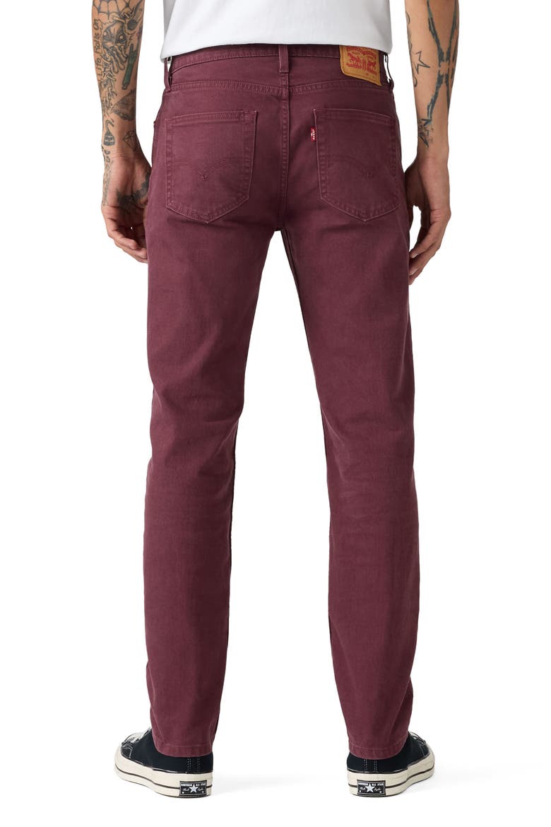 511™ Slim Fit Jeans, Alternate, color, VINEYARD WINE BULL DENIM