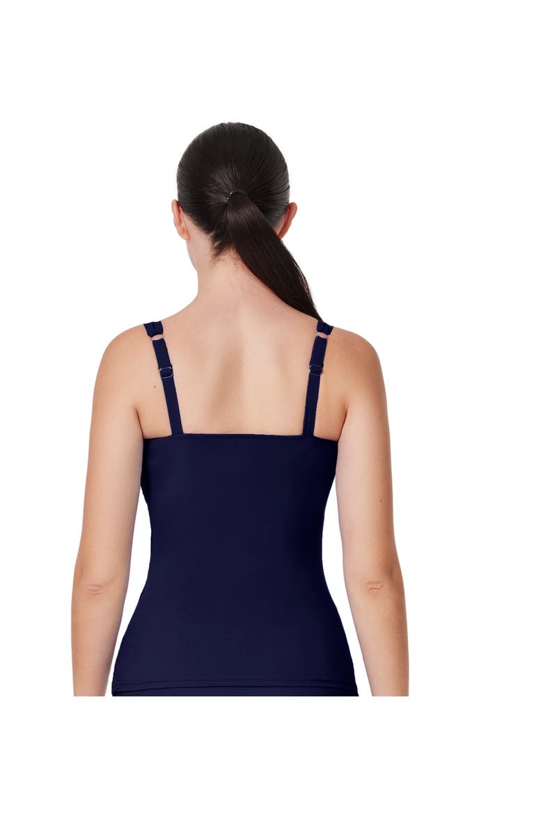 Tutti Frutti Underwire E-Cup Tankini Top Swimsuit, Alternate, color, Blue