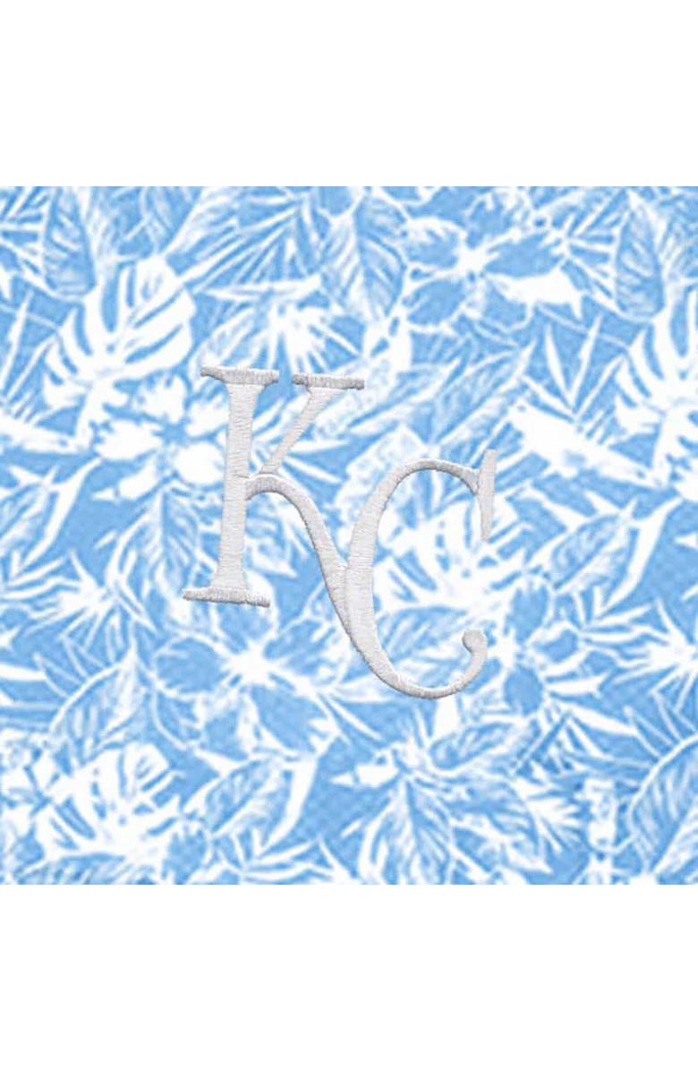 ANTIGUA Men's Antigua Powder Blue Kansas City Royals Resort Button-Up Shirt, Alternate, color, 