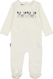 Manière Garden Embroidered Footie