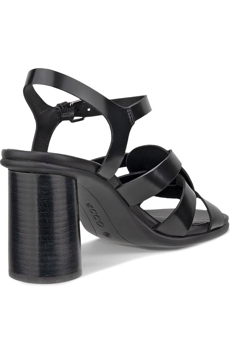 ECCO Sculpted Alba Block Heel Sandal, Alternate, color, Black