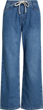 Marine Layer Ella Wide Leg Denim Pants