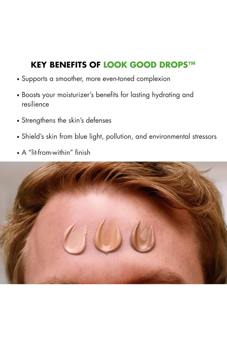 Look Good Drops, Alternate, color, Black