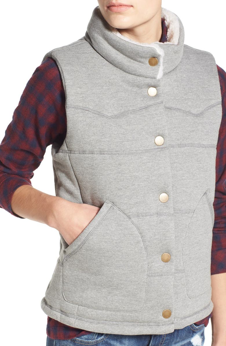 Thread & Supply 'Roanah' Quilted Knit Vest, Alternate, color,