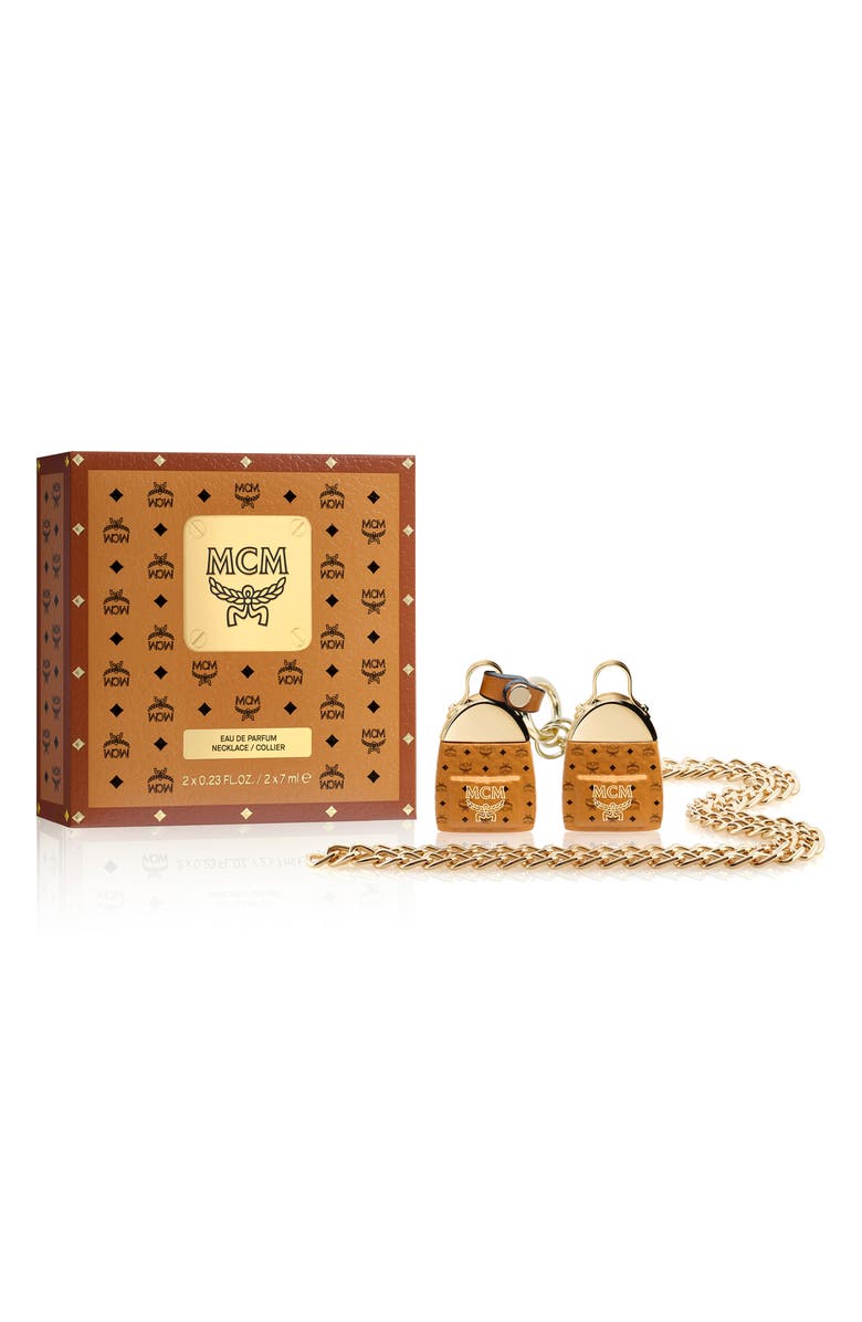 MCM Miniature Eau de Parfum Spray Necklace Set, Main, color, 