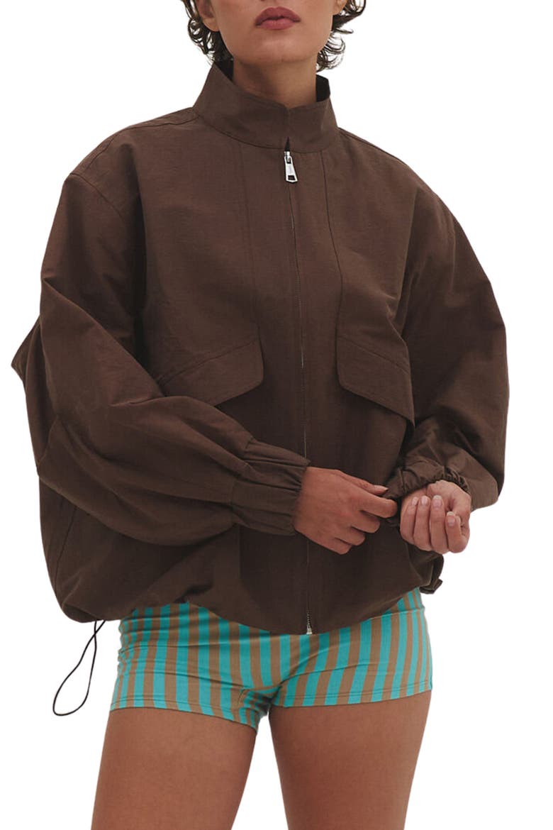 Sable Jacket, Alternate, color, COFFEE