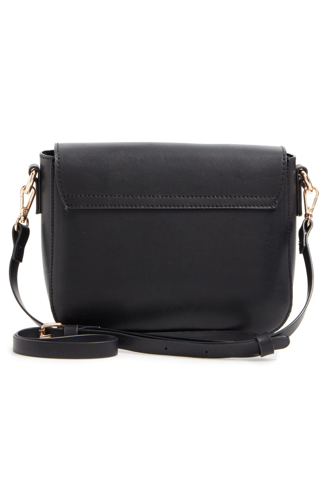 BP. Minimal Faux Leather Crossbody Bag, Alternate, color, 