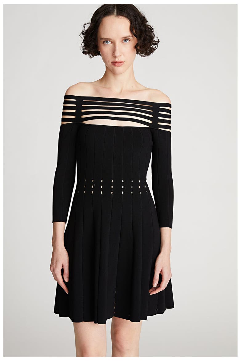 Heather Dress In Matte Viscose, Alternate, color, Black