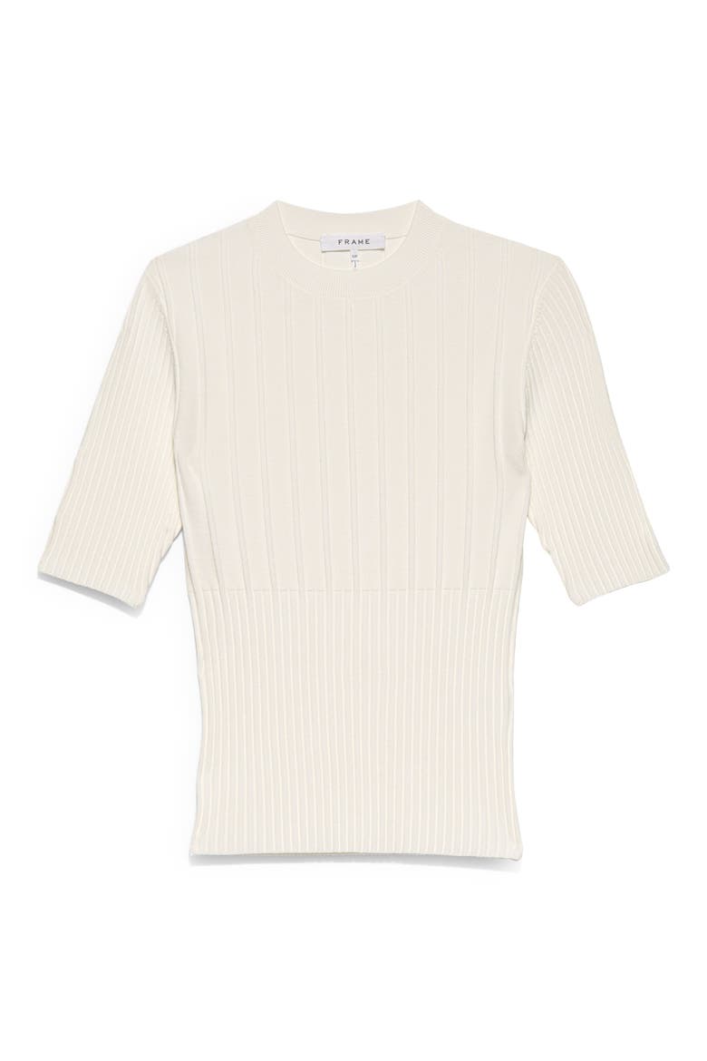 Women's Mix Rib Sweater, Main, color, OFF WHITE