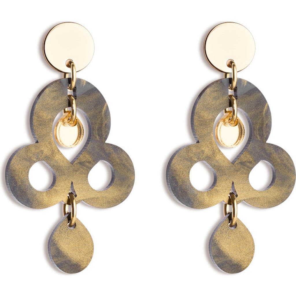Toolally Mini Batik Earrings In Multi