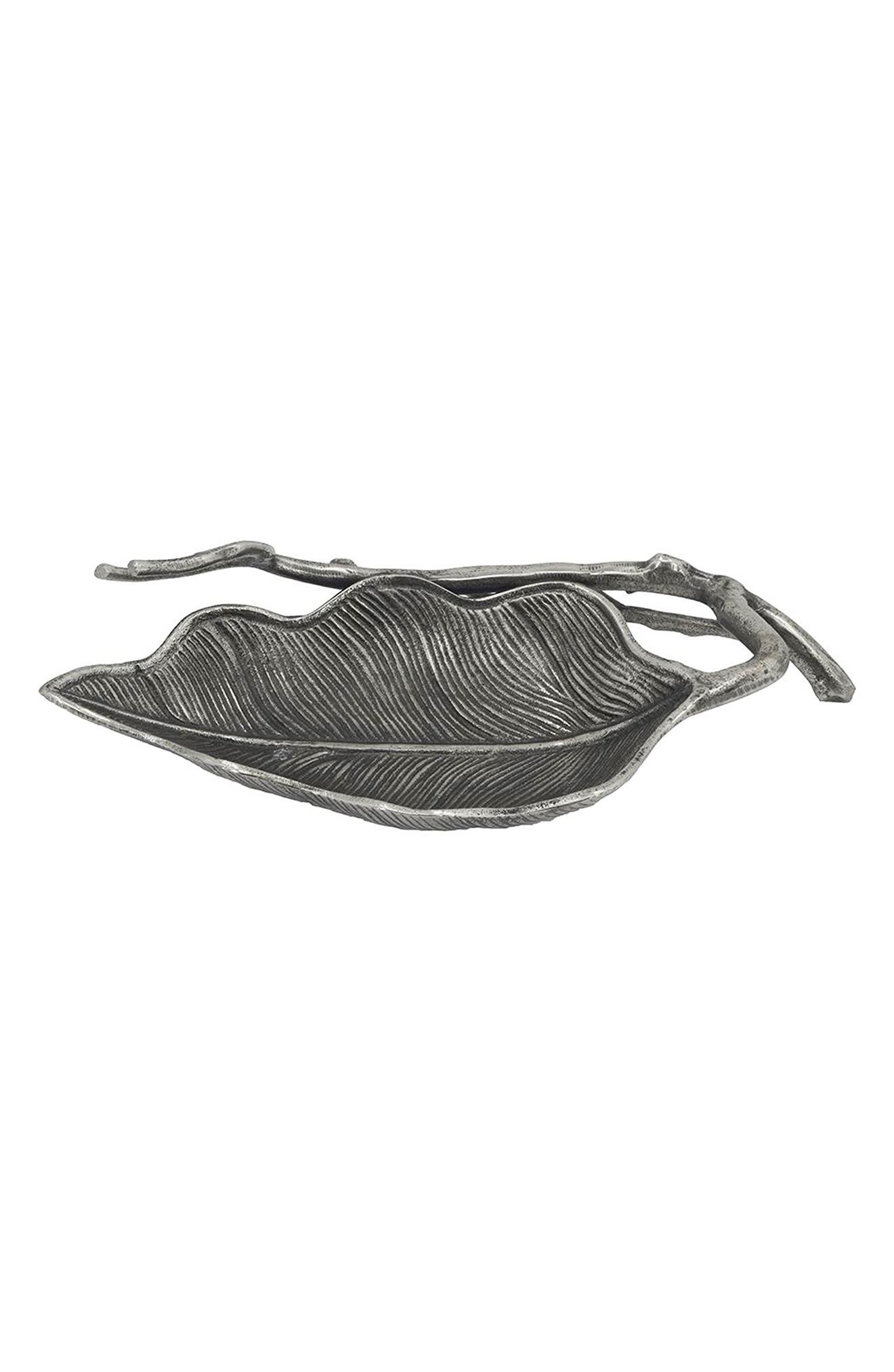 A & B Home Leaf Decorative Bowl